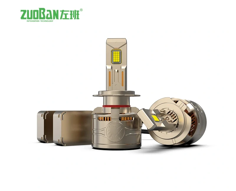 Super maliwanag na 6-tanso-tube automotive LED headlight